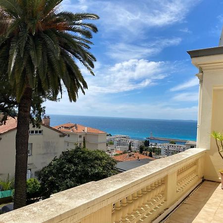 Palmeraie - Magnifique Appartement D'Epoque Avec Vue Mer 4 Personnes Avec Terrasse Le Port Nice Exterior foto