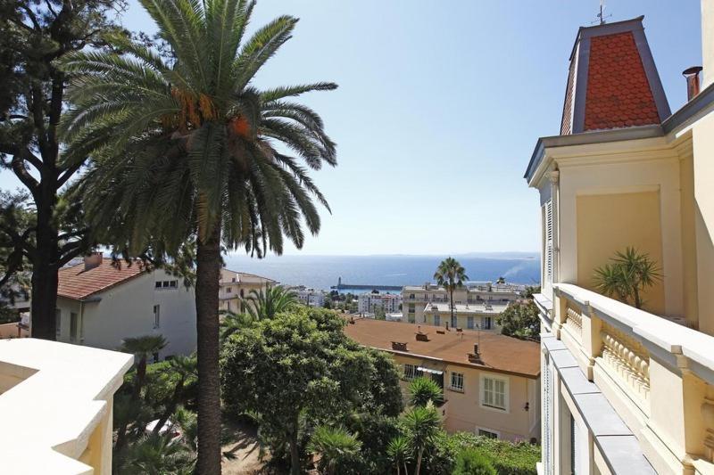 Palmeraie - Magnifique Appartement D'Epoque Avec Vue Mer 4 Personnes Avec Terrasse Le Port Nice Exterior foto